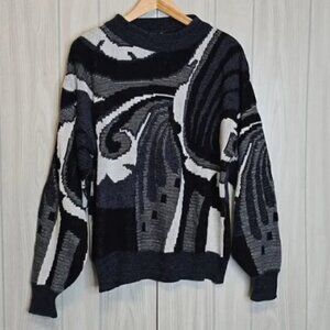 Sasson | Soft Abstract Sweater